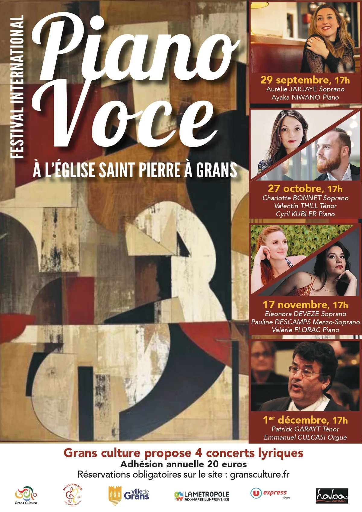 Affiche du concert