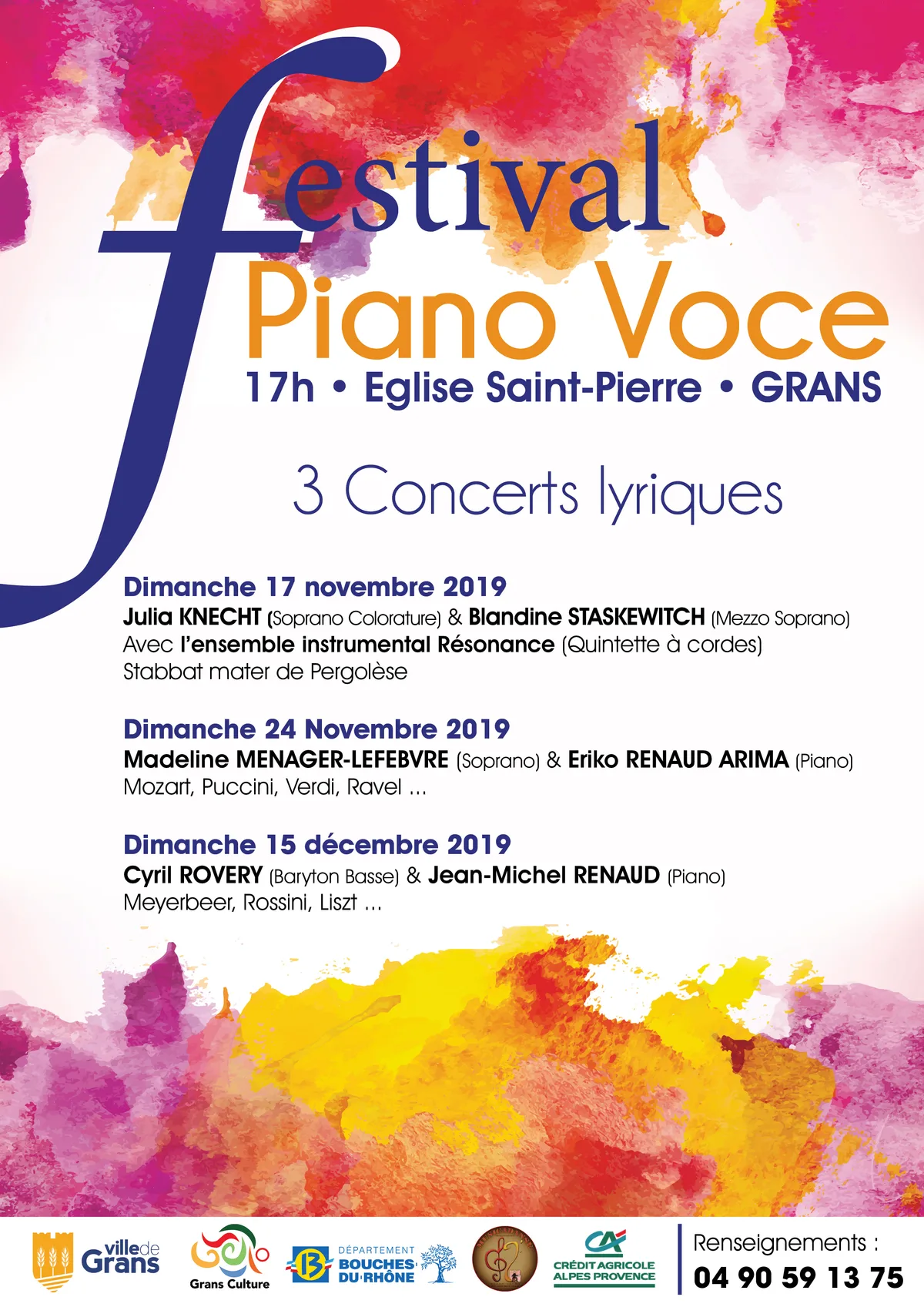 Affiche du concert