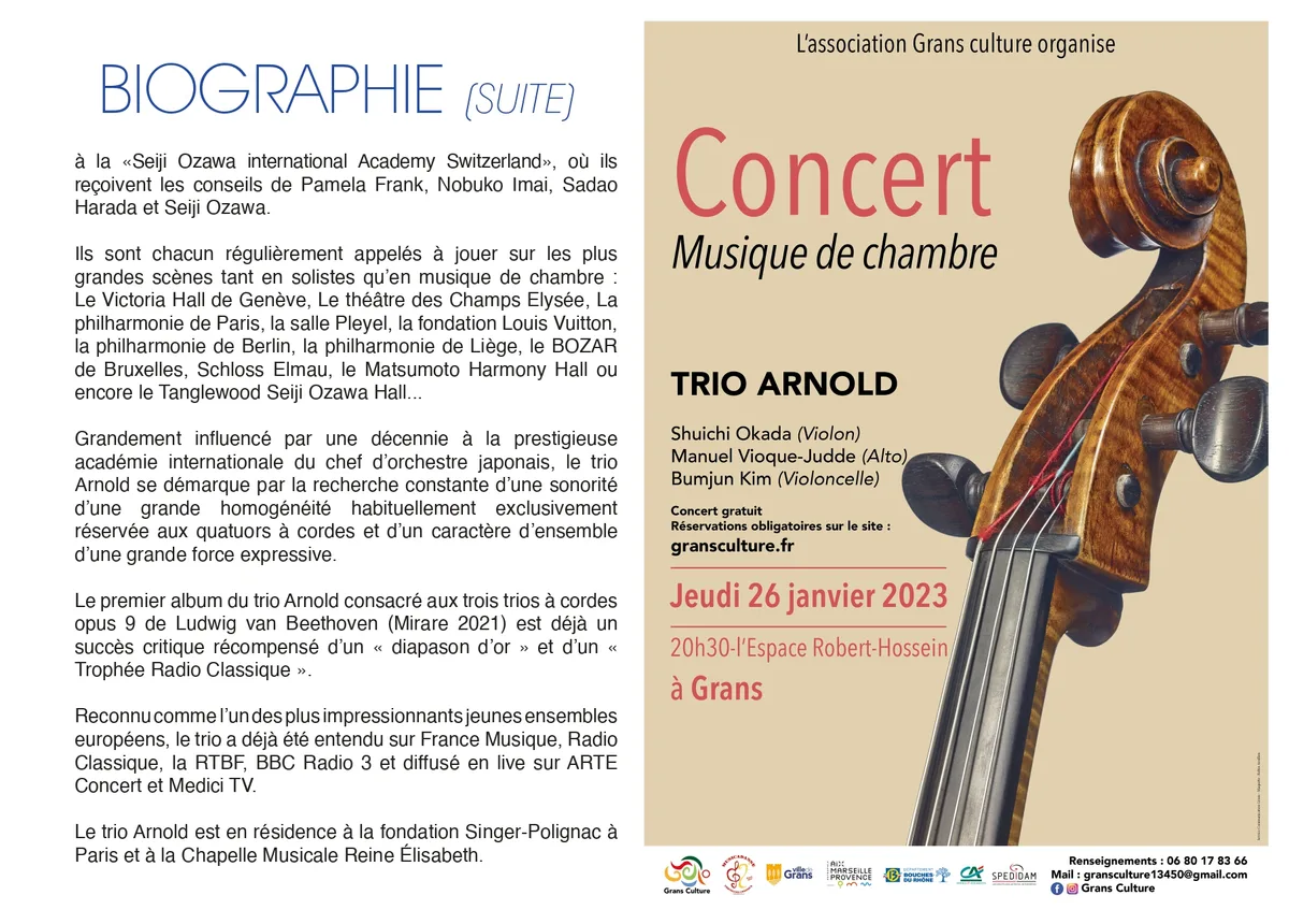 Trio Arnold (Suichi OKADA, Manuel VIOQUE-JUDDE, Bumjun KIM)